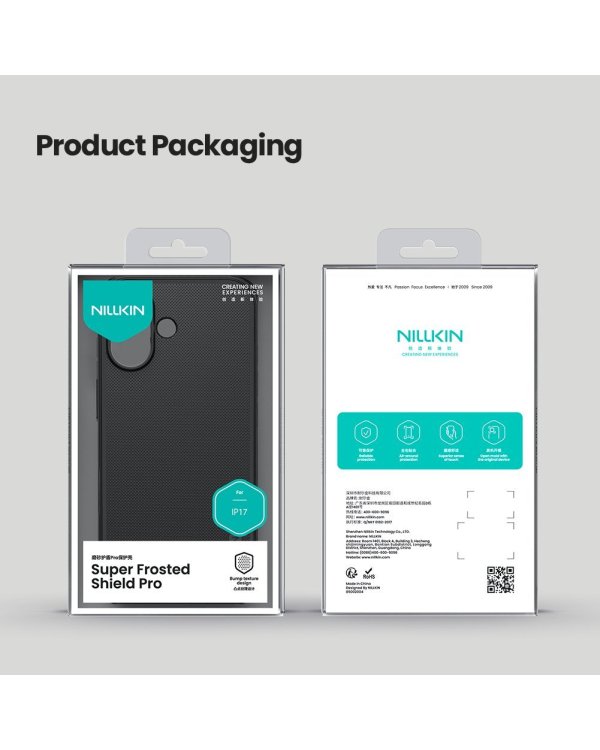 Nillkin Super Frosted PRO Back Cover Чехол для Apple iPhone 17