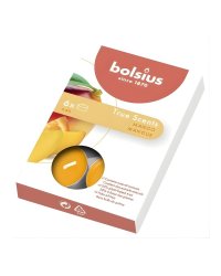 Bolsius True Scents Ароматические Чайные Свечи Манго 6шт