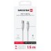 Swissten Textile II USB-C - Lightning Kабель для передачи данных и зарядки 1.5m