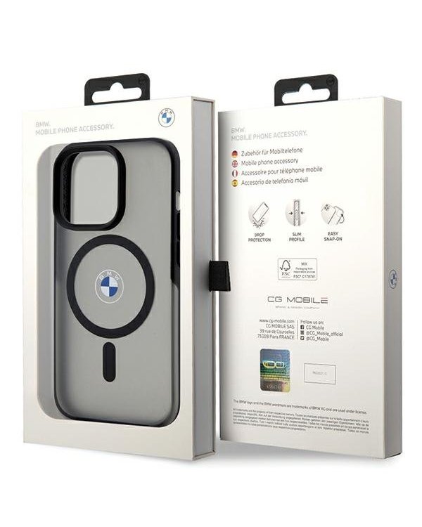 BMW BMHMP15LDSLK Чехол для Apple iPhone 15 Pro