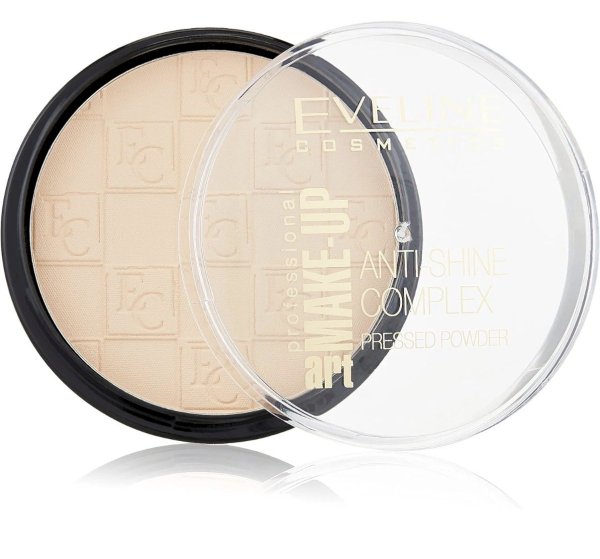 Eveline Cosmetics Art Make-Up Anti-Shine Complex Пудра Для Лица 33 Golden Sand 14g