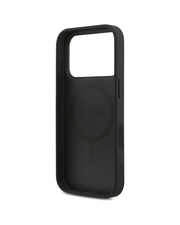 Guess 4G Strap Triangle Logo MagSafe Case Чехол для Apple iPhone 17 Pro