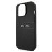 Guess GUHCP13MPSASBBK Saffiano Stripe Back Case Чехол для Apple iPhone 13 Черный