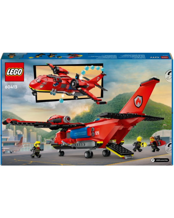 Дополнительное изображение книги «LEGO City 60413 Fire Rescue Plane Конструктор»