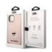 Karl Lagerfeld Liquid Silicone Choupette NFT Защитный чехол для iPhone 14 Plus / розовый