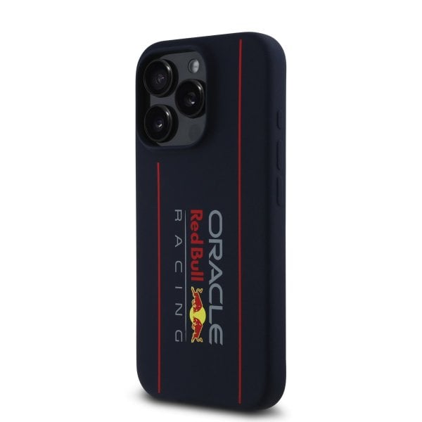 Red Bull Silicone Vertical Logo MagSafe Case Чехол для Apple iPhone 16 Pro Max