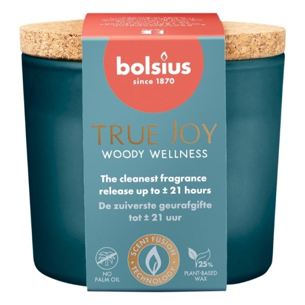 Bolsius True Joy Ароматическая Свеча 66x83mm Woody Welless