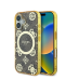 Guess IML Peony On 4G Background MagSafe Защитный Чехол для Apple iPhone 16