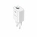 Swissten Edge GaN Зарядное устройство USB-C PD 20W + USB-A 18W QC