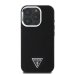Guess PU Grained Triangle Logo MagSafe Case Защитный чехол для iPhone 16 Pro Max / чёрный