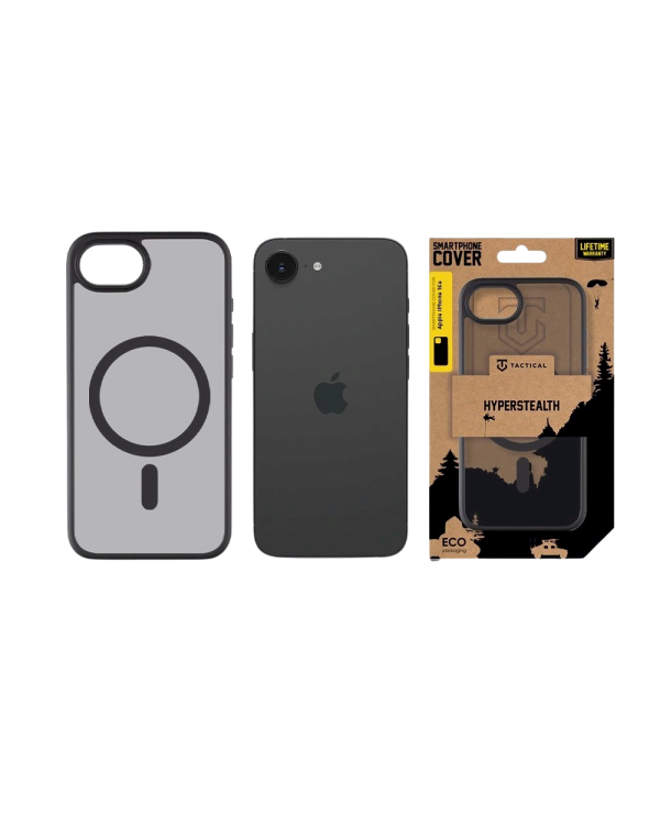 Дополнительное изображение книги «Tactical MagForce Hyperstealth Cover Защитный чехол для iPhone 16e / асфальтовый»
