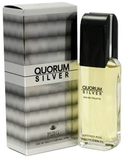 Antonio Puig Quorum Silver Парфюм EDT 100 ml