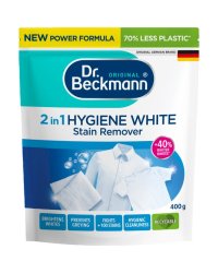 Dr. beckmann Hygiene White 2in1 Пятновыводящий порошок 400g