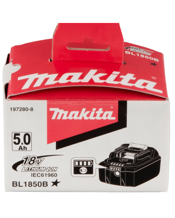 Makita BL1850B Аккумулятор Litija jons 5000mAh 18V