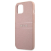 Guess GUHCP13MPSASBPI Saffiano Stripe Back Case Чехол для Apple iPhone 13 Rose