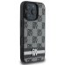 DKNY Checkered Pattern & Printed Stripes Защитный Чехол для Apple iPhone 16 Pro Max