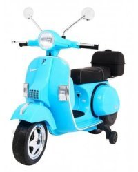 Vespa Scooter Детский электроскутер Синий