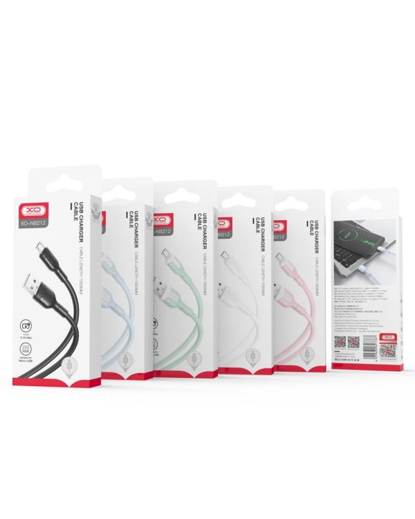 XO NB212 Lightning данных и зарядный кабель 1м