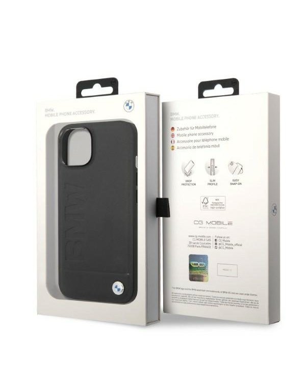 BMW BMHMP14MSLLBK Чехол для Apple iPhone 14 Plus / 15 Plus