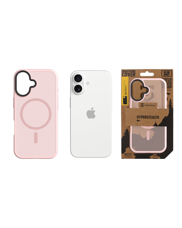 Дополнительное изображение книги «Tactical MagForce Hyperstealth Cover Защитный чехол для iPhone 17 / розовая пантера»