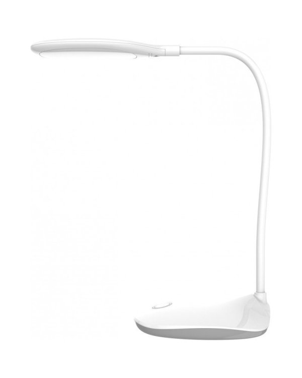 Platinet PDLK6700W Гибкая 3W Led Настольная Лампа 3-уровня стета + Атмосферная подсветка AC USB 5V / 4x AAA Питание