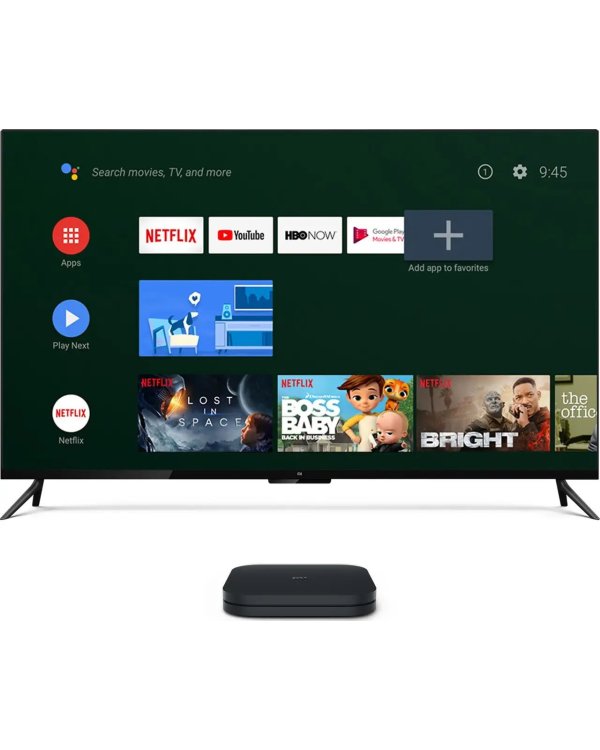 Xiaomi Mi Box S 4K Медиа-стример Google Android TV