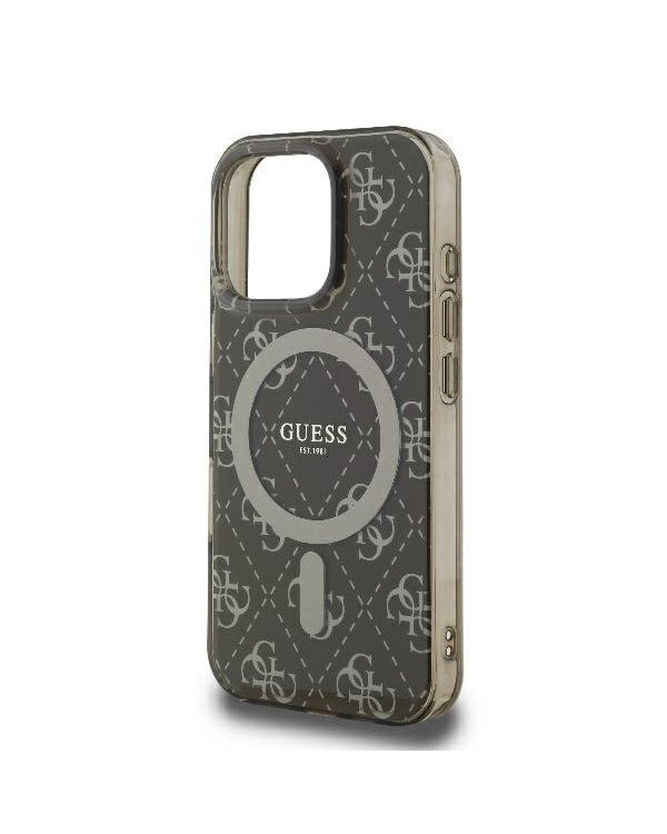 Guess IML 4G Background MagSafe Защитный Чехол для Apple iPhone 16 Pro
