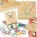 Обложка книги «RoGer Развивающая игра Geoboard с резинками»