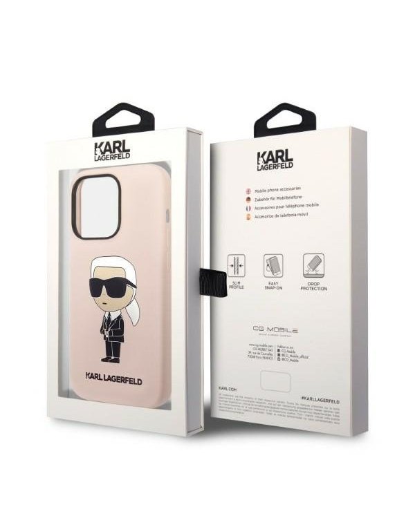 Karl Lagerfeld KLHMP14LSNIKBCP Чехол для Apple iPhone 14 Pro