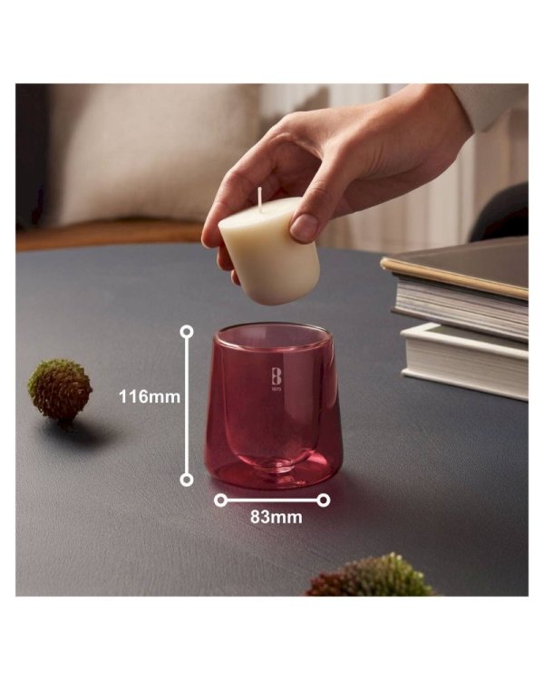 Bolsius CleanLight Ароматическая Свеча 95x85mm Gardenia&Fig