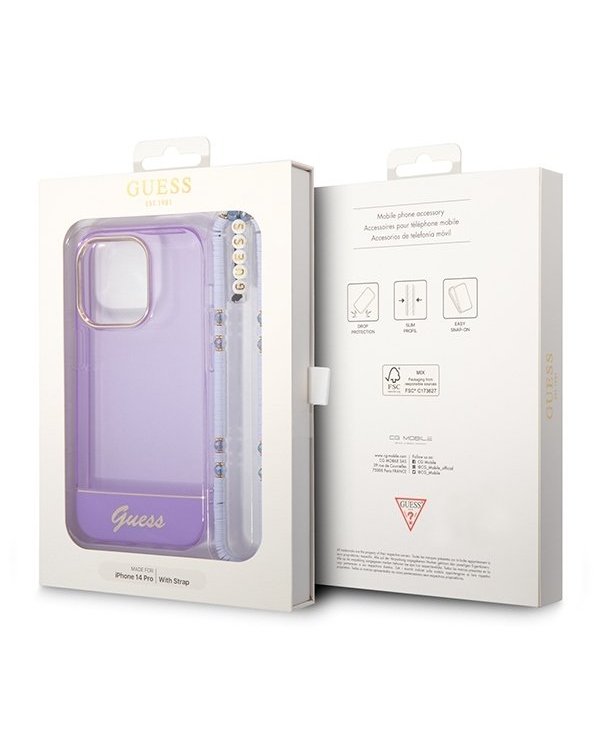 Guess GUHCP14LHGCOHU Чехол для Apple iPhone 14 Pro