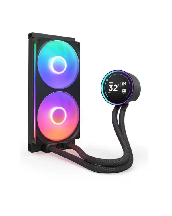 NZXT Elite 280 RGB V2 Комплект жидкостного охлаждения для процессора Черный