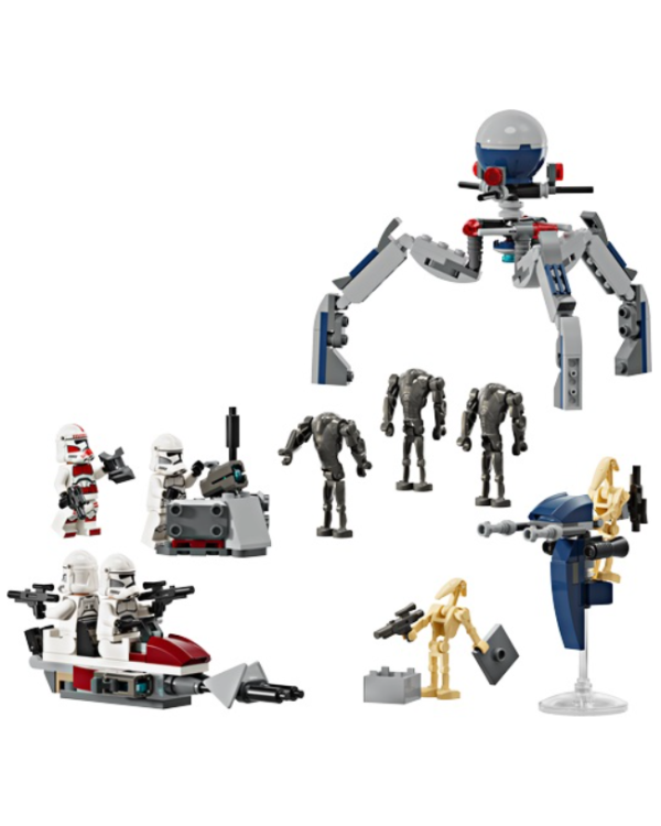 LEGO 75372 Clone Trooper & Battle Droid Battle Pa Конструктор