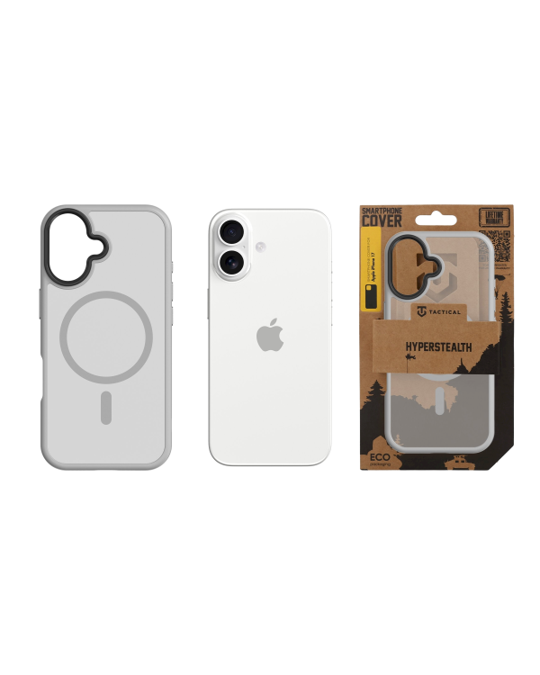 Дополнительное изображение книги «Tactical MagForce Hyperstealth Cover Защитный чехол для iPhone 17 / светло-серый»
