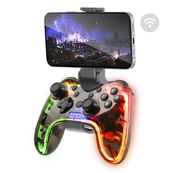 Mars Gaming MGP-BT Bluetooth Беспроводной игровой контролёр USB-C / X-input & D-input / Gyroscope