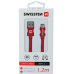 Swissten Textile Универсальный Quick Charge 3.1 USB-C USB Кабель данных 1.2м