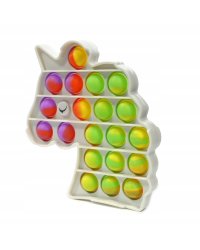 Simple Dimple Push Pop it Антистрессовая игрушка единорог 12x13cm