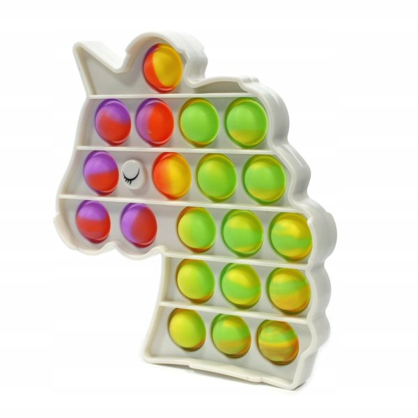 Simple Dimple Push Pop it Антистрессовая игрушка единорог 12x13cm