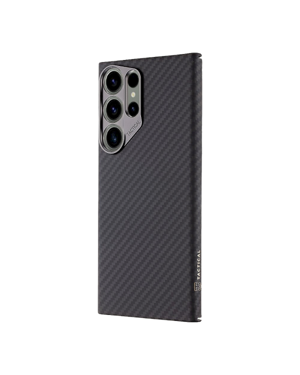 Tactical MagForce Aramid Cover Защитный чехол для Samsung Galaxy S23 Ultra / чёрный