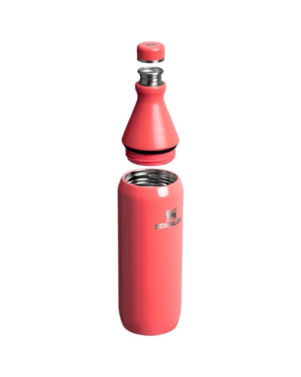 Stanley The All Day Slim Bottle Термос 0.6L Glossy coral red-orange