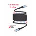 Swissten Магнитный USB-C кабель с автоподмоткой 60W 1m