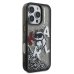 Karl Lagerfeld Liquid Glitter Scattered Choupette Case for Apple iPhone 16 Pro