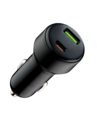 Qualo QRLS-AC-01-32 USB / USB-C Зарядное устройство для автомобиля 32W