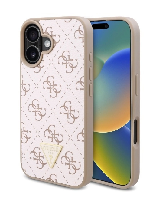 Guess New 4G Triangle Защитный Чехол для Apple iPhone 16