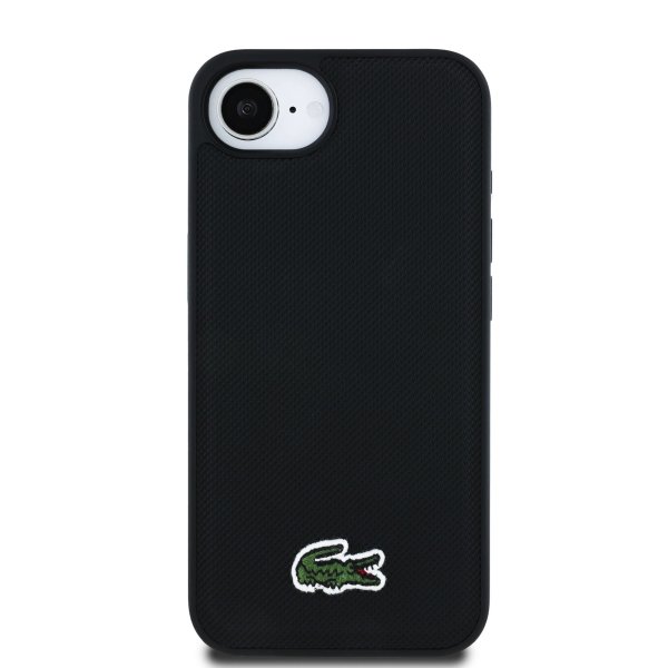 Lacoste Iconic Petit Pique Woven Logo MagSafe Case Чехол для Apple iPhone 16e