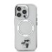 Karl Lagerfeld IML Karl and Choupette MagSafe Case Защитный чехол для iPhone 16 Pro Max / прозрачный