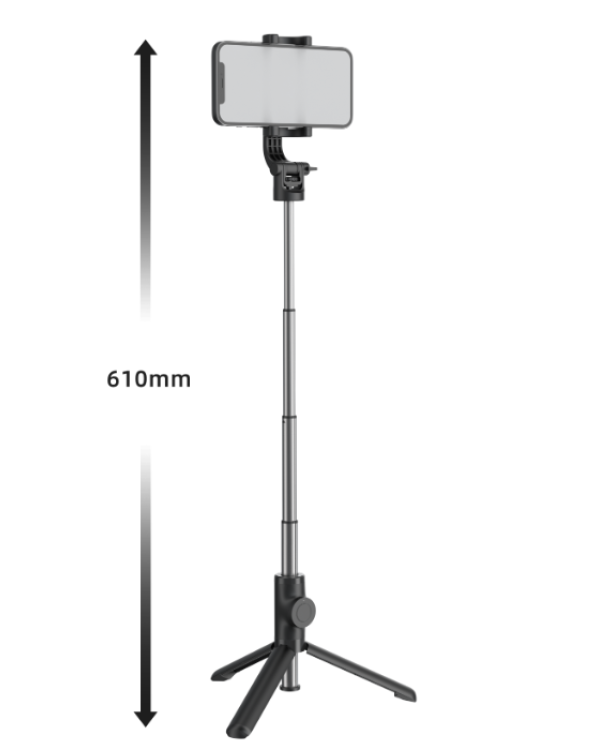 Swissten Bluetooth Selfie Aluminum штатив для телефонов и камер с дистанционной кнопкой