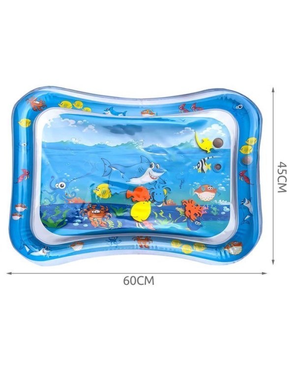 RoGer Водный надувной детский коврик Water World 60 x 45cm