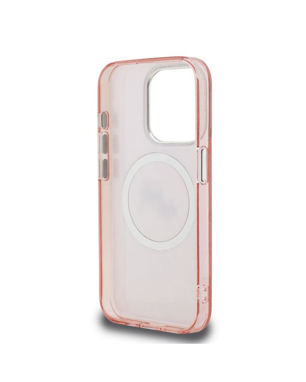Karl Lagerfeld IML K&CH Heads Repeated Logo MagSafe Case Чехол для Apple iPhone 15 Pro