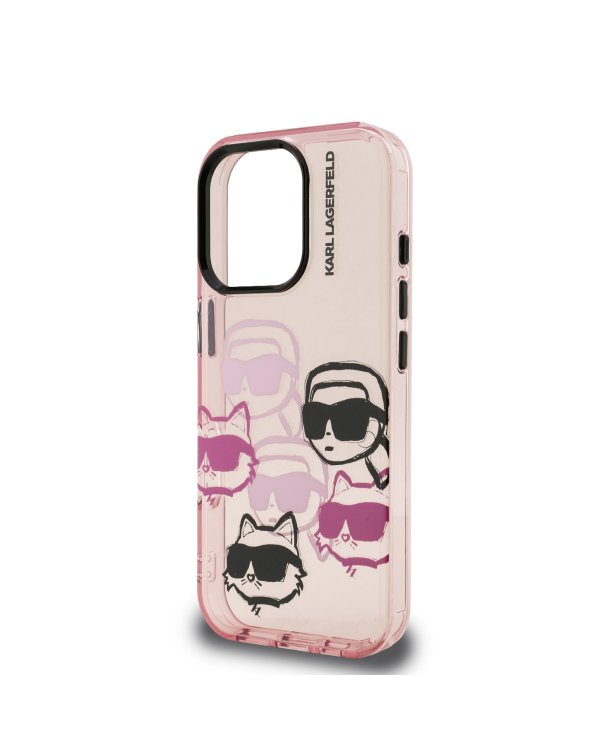 Karl Lagerfeld IML Multi K&CH Heads Case Чехол для Apple iPhone 16 Pro